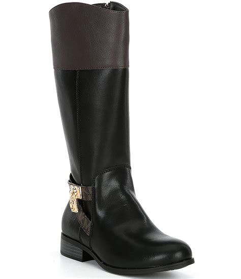 toddler girls michael kors boots|michael kors finley riding boots.